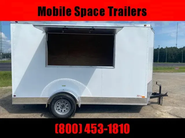 2025 Enclosed Concession Trailer 6x12 - Bonaire, GA