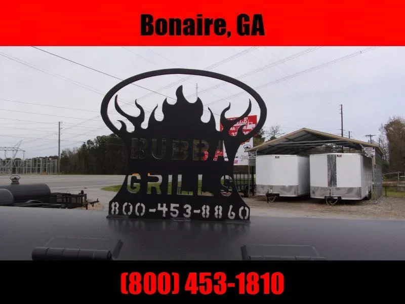 Concession/Vending 2026 6X12 Bubba Grills 500R612 Reverse Flow Rib Box BBQ smoker trailer -GRILL1025 6 ft. x12 ft.