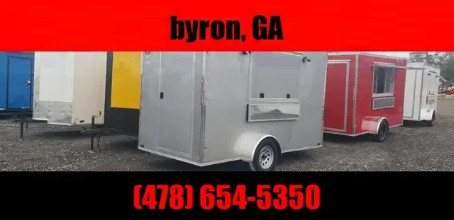 2025 Empire Cargo 6x12 Concession Trailer - Bonaire, GA
