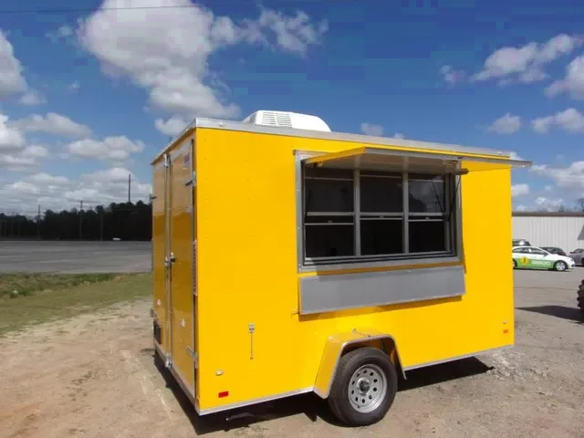 2025 Covered Wagon 7x12 Mobile Vending Concession Trailer - Make Offer