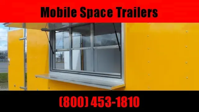 2025 Covered Wagon 7x14 White Concession Trailer – 7' Interior