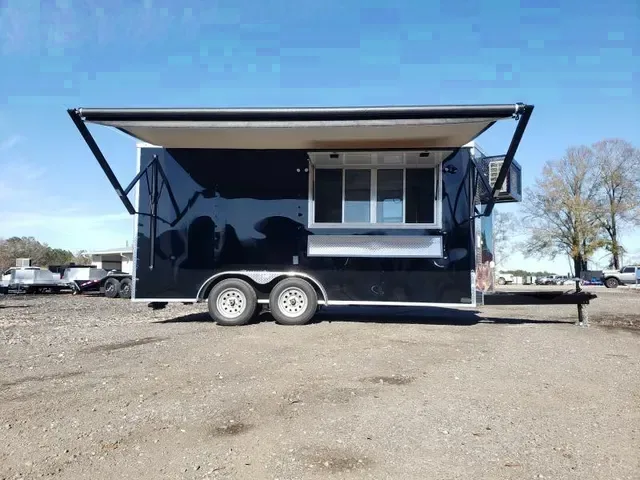 7X16 concession trailer w sinks and power