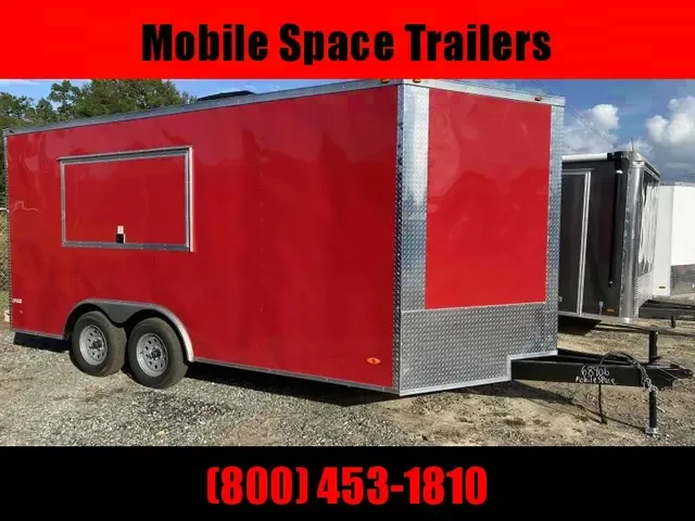 2025 Freedom 8.5x16 Red Concession Trailer - Bonaire, GA