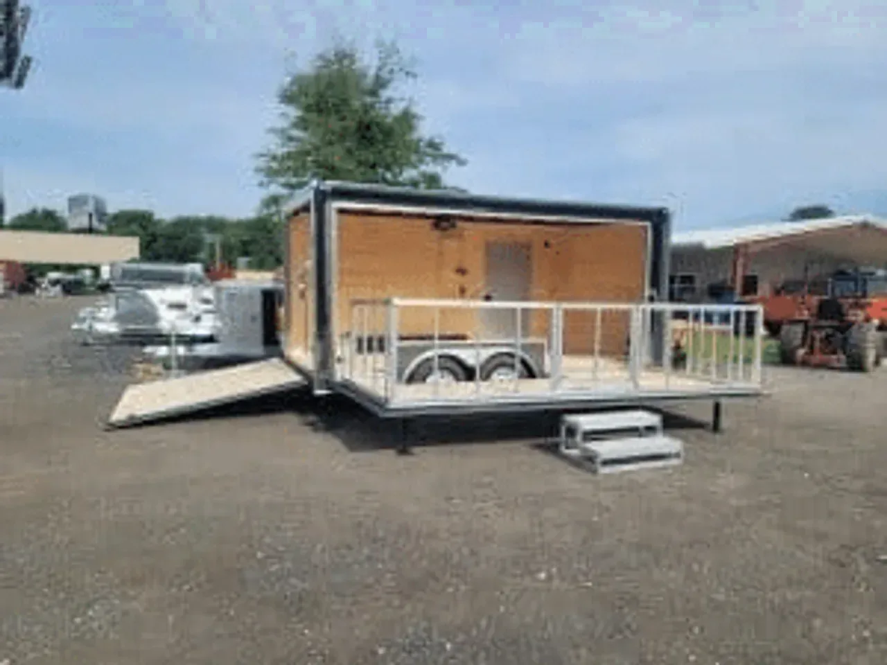 Concession/Vending 2025 8.5X16 Freedom Trailers LT 8.5×16 stage event concert vending trailer show Concession/Vending Trailers-stage8516-087660 8.5 ft. x16 ft.