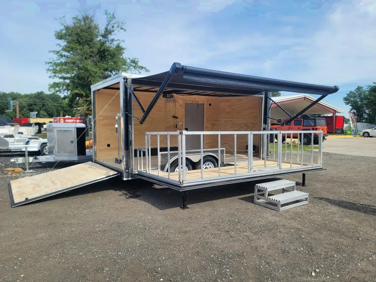 Concession/Vending 2025 8.5X16 Freedom Trailers LT 8.5×16 stage event concert vending trailer show -stage8516-088826 8.5 ft. x16 ft.