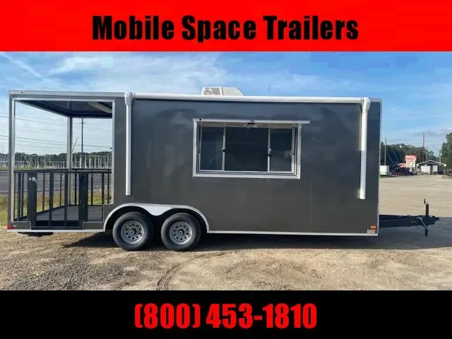 2025 Covered Wagon 8.5x20 Concession Trailer w/ 6' Porch - Bonaire, GA