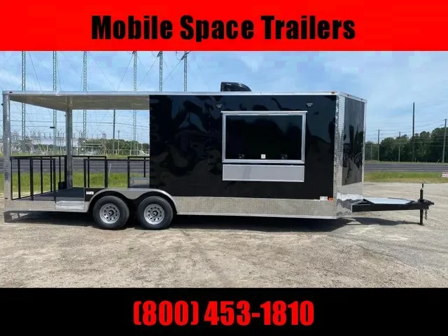 2025 Empire Cargo 8.5x22 Concession Trailer with Porch - Make an Offer