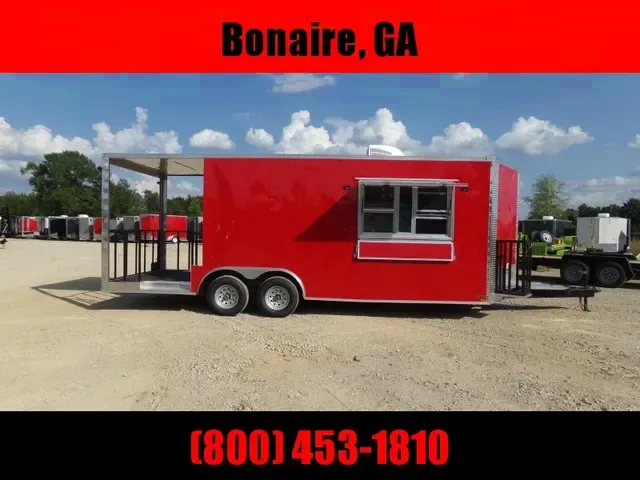 2025 Empire 8.5x22 Concession Trailer with 6' Porch - Bonaire, GA