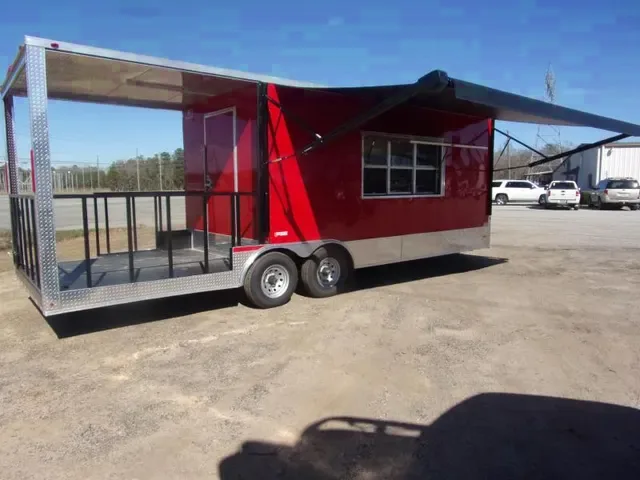 2025 Freedom 8.5x24 Concession Trailer with 7' Porch - Bonaire, GA