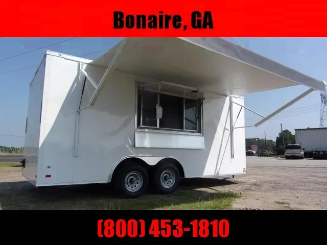 2025 Covered Wagon 8.5x18 Concession Trailer – Awning Window