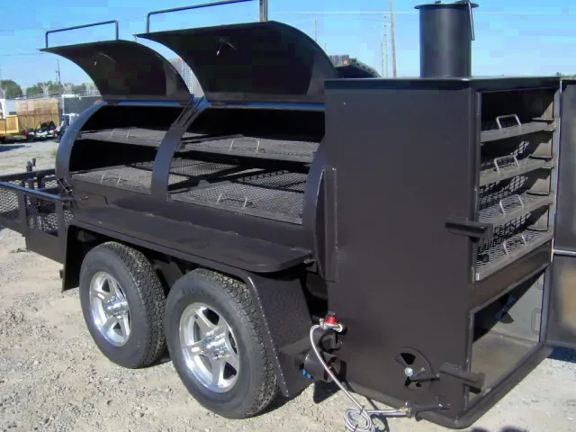 2025 Bubba Grills 500R Reverse Flow BBQ Grill Concession Trailer - Bonaire, GA