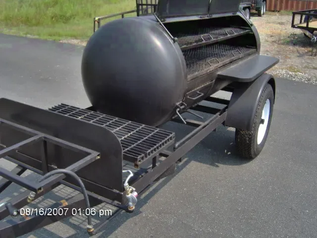 2025 Concession 250RF Reverse Flow BBQ Smoker Trailer - Bonaire, GA
