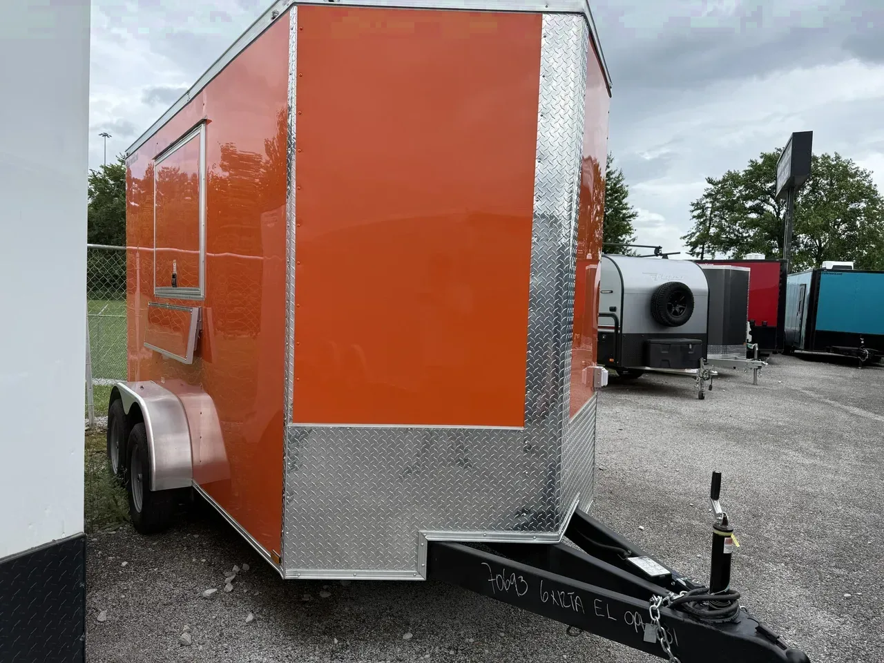 070693 - 2026 Miscellaneous 6' x 12' TA Vendor / Concession Trailer with A/C Concession/Vending Trailer