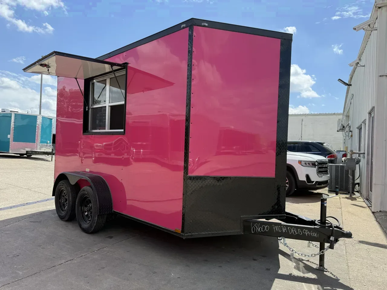 068600 - 2026 Miscellaneous 7' x 12' TA Vendor / Concession Trailer Concession/Vending Trailer