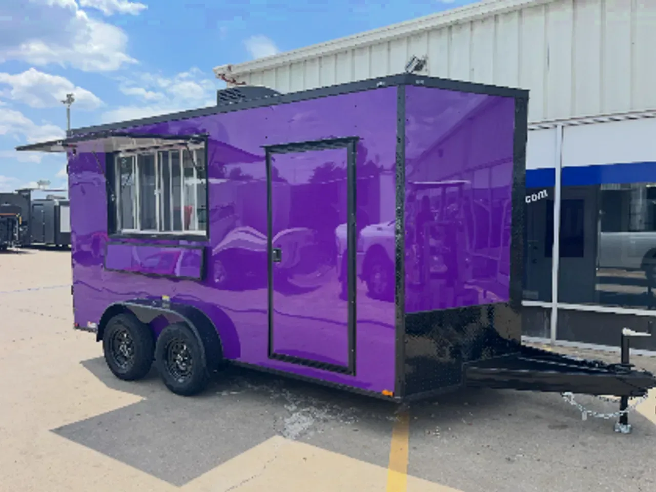 073689 - 2026 Quality Cargo 7' x 14' TA Vending / Concession Trailer Concession/Vending Trailer