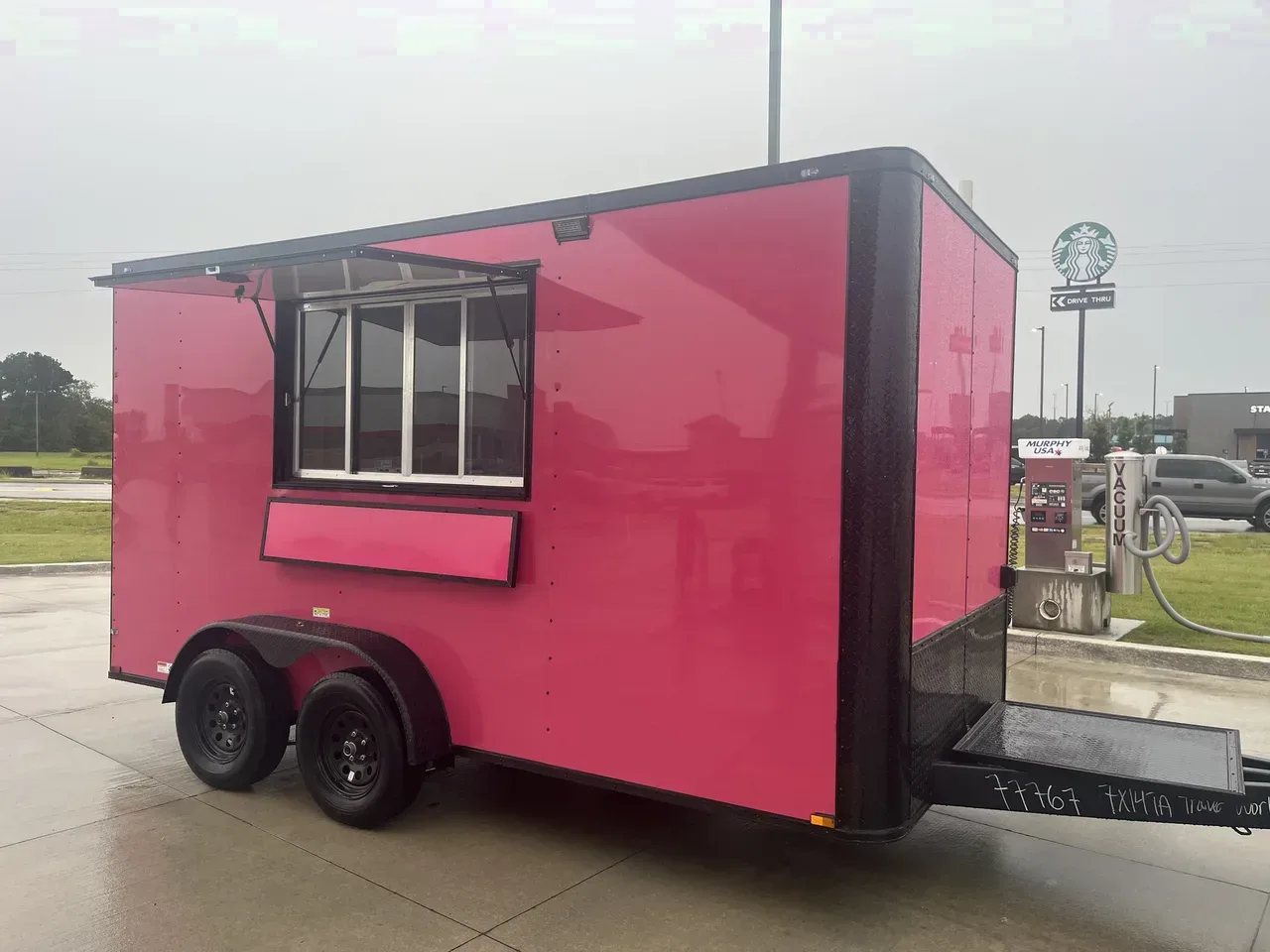 12630 - 2026 Quality Cargo 7' x 14' Tandem Axle Vending / Concession Trailer Concession/Vending Trailer