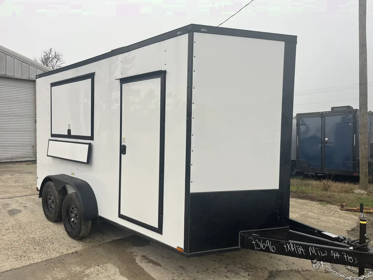 73696 - 2026 Quality Cargo 7' x 14' Tandem Axle Vending / Concession Trailer Concession/Vending Trailer