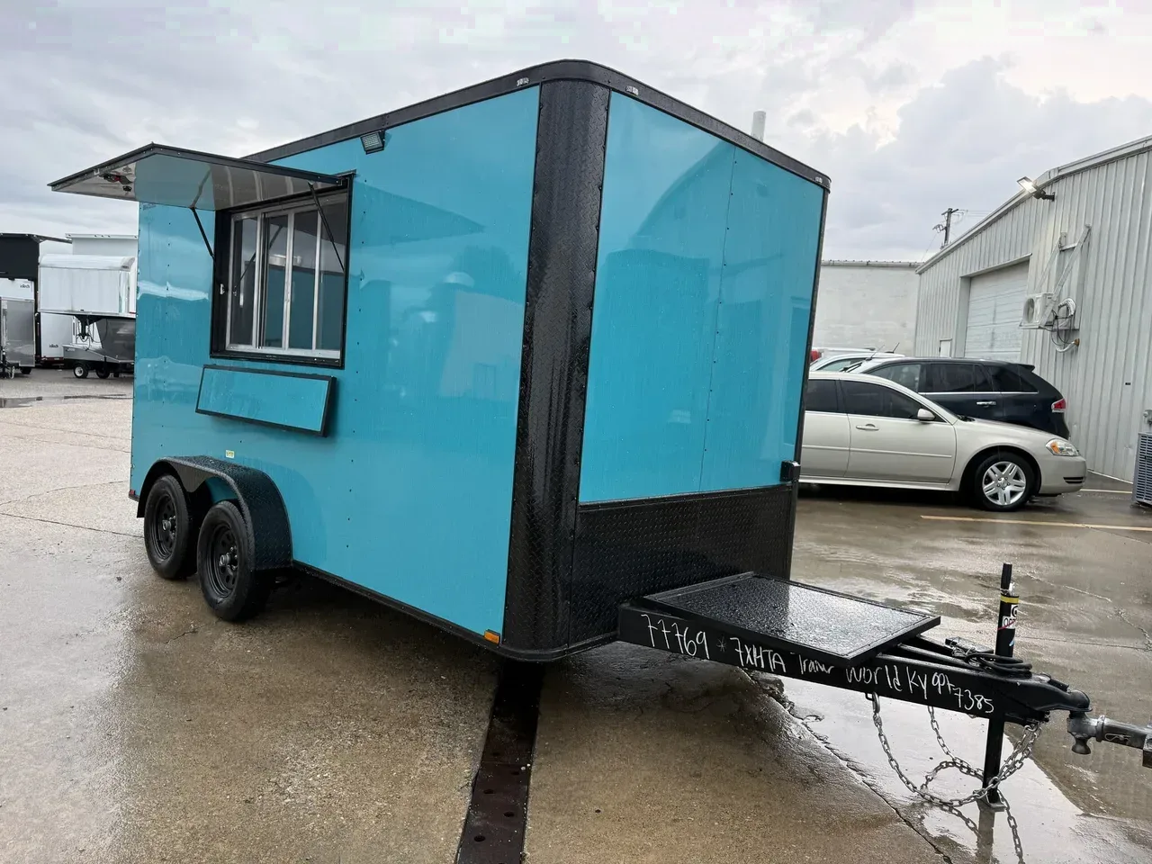 077769 - 2026 Miscellaneous 7' x 14' Tandem Axle Vendor / Concession Trailer Concession/Vending Trailer