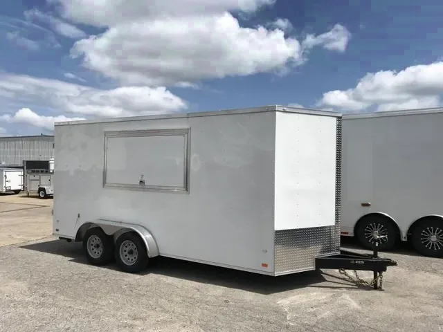 2025 Covered Wagon 7x16 Concession Trailer Shell