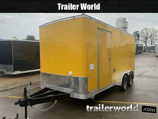 2025 Covered Wagon 7 x 16 Mobile Vending Trailer