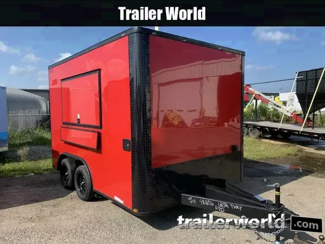 2025 Red Concession Trailer 8.5x12 - Bowling Green, KY