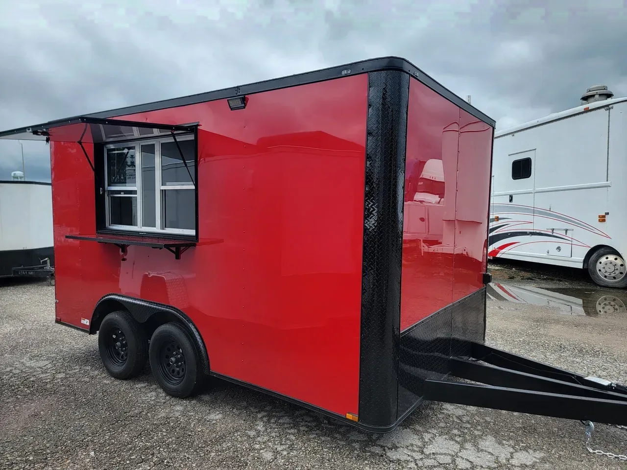 076948 - 2026 Miscellaneous 8.5' x 14' Tandem Axle Vendor / Concession Trailer Concession/Vending Trailer