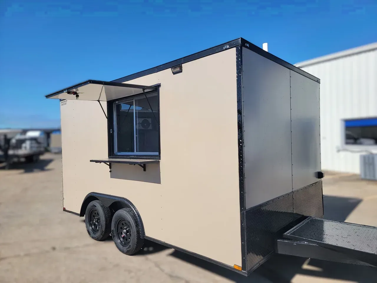078673 - 2027 Miscellaneous Coffee Vending Trailer 8.5'X16' Concession/Vending Trailer