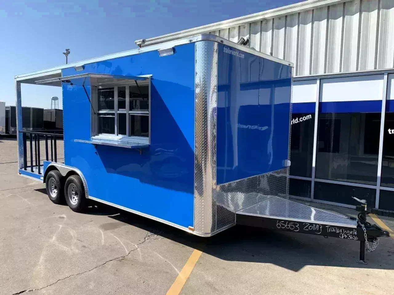 65653 AVAILABLE TO ORDER - 2026 Miscellaneous 8.5' x 20' TA BBQ Porch Vending / Concession Concession/Vending Trailer