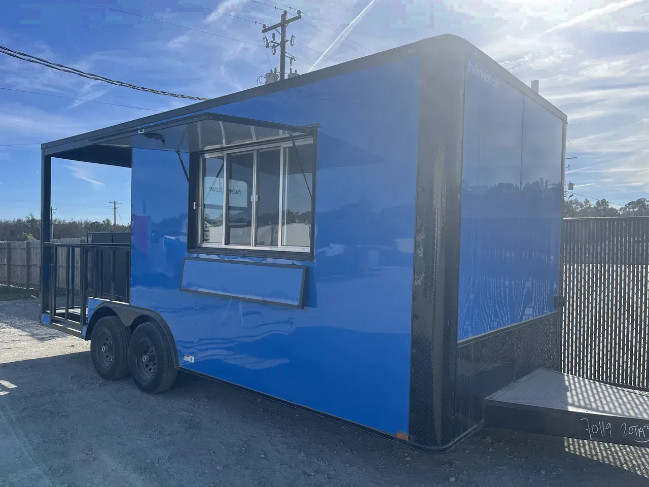 070119 - 2026 Miscellaneous 8.5' x 20' TA BBQ Porch Vending / Concession Concession/Vending Trailer