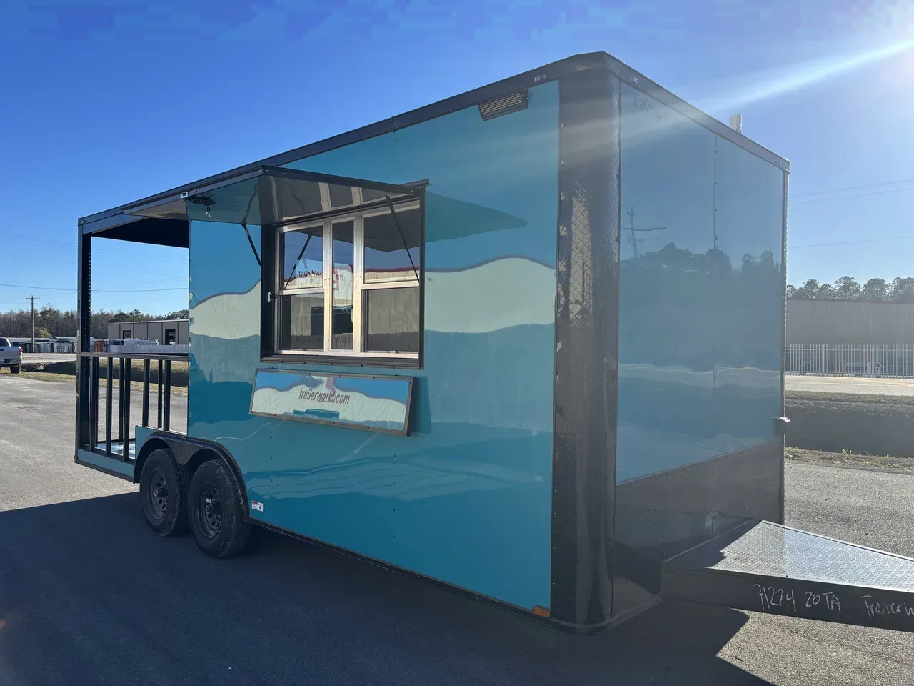 071224 - 2026 Miscellaneous 8.5' x 20' TA BBQ Porch Vending / Concession Concession/Vending Trailer