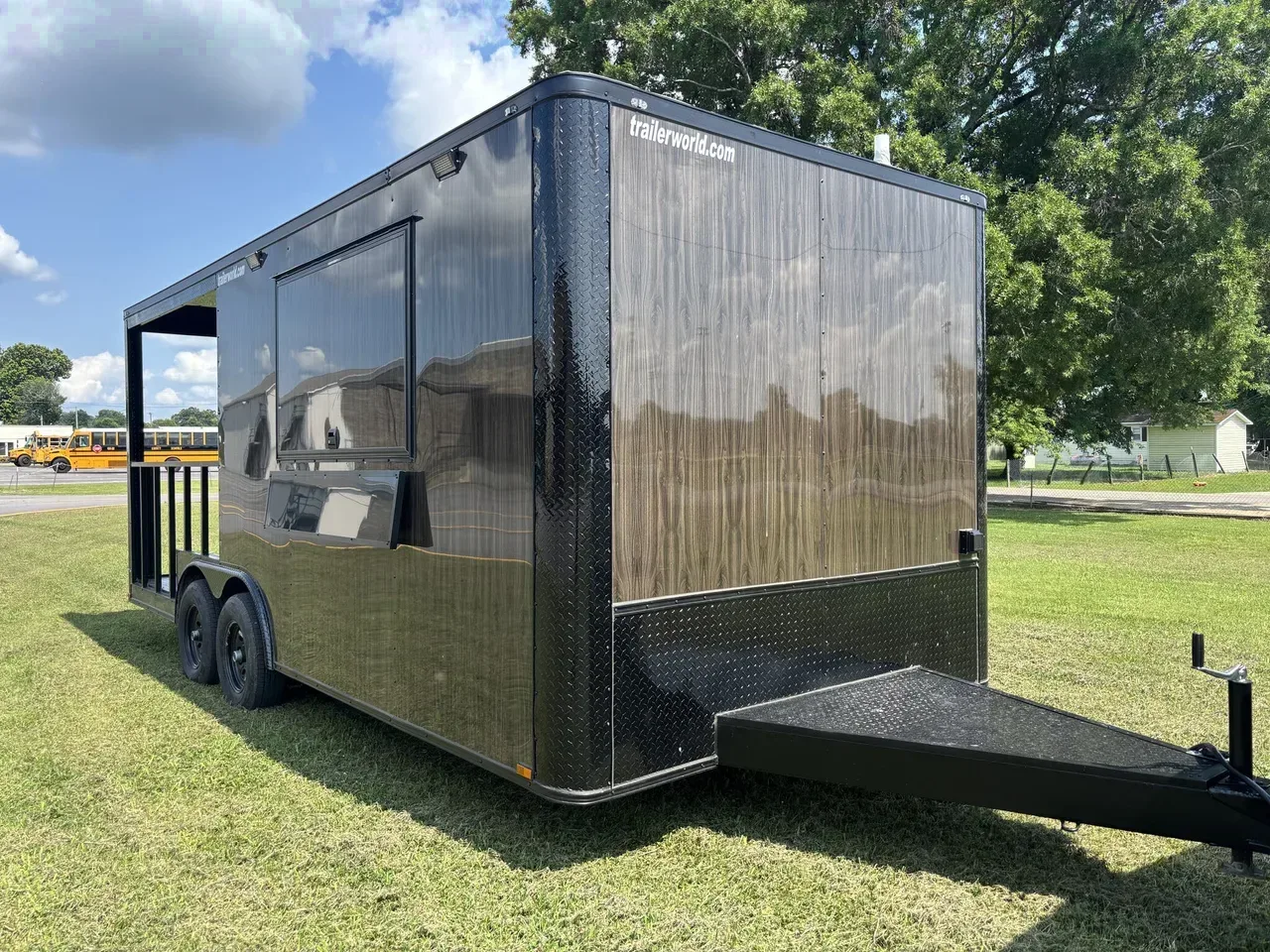 077789 - 2026 Miscellaneous 8.5' x 20' TA BBQ Porch Vending / Concession Concession/Vending Trailer