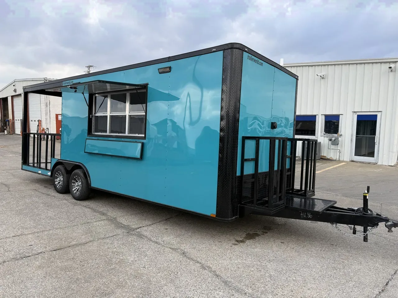 071286 - 2026 Miscellaneous 8.5' x 24' BBQ Porch Vending / Concession Concession/Vending Trailer