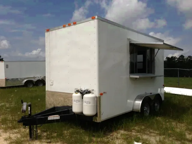 14ft TA  Concession Trailer w/Sink Package