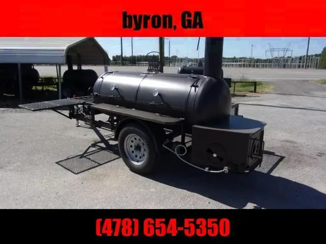 Concession/Vending 2026 5X10 Bubba Grills 250R510 Reverse Flow w shelf 5×10 grill trailer -GRILL10127050 5 ft. x10 ft.