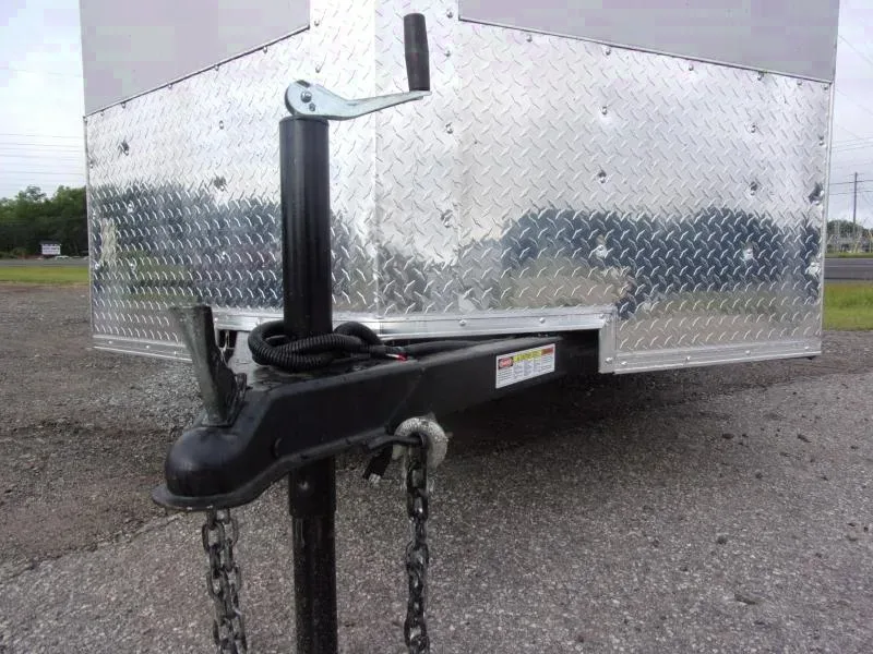 2025 Empire Cargo 6x12 Pewter Concession Trailer with Vending Window