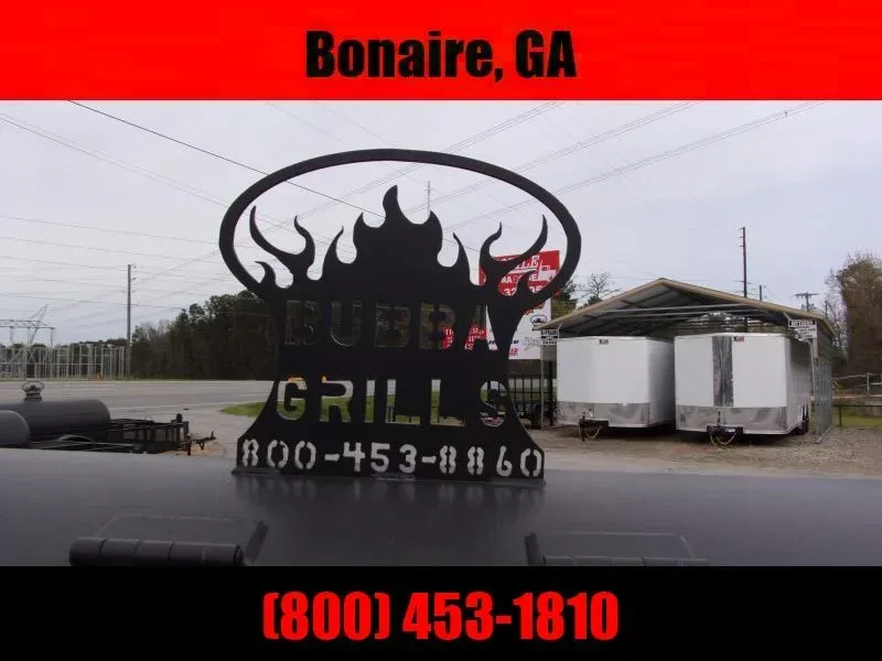 Concession/Vending 2026 6X12 Bubba Grills 500R612 Reverse Flow Rib Box BBQ smoker trailer -GRILL1025 6 ft. x12 ft.