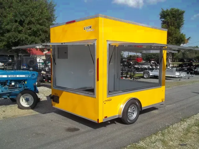 2025 7x10 Concession Trailer - Mobile Business Ready