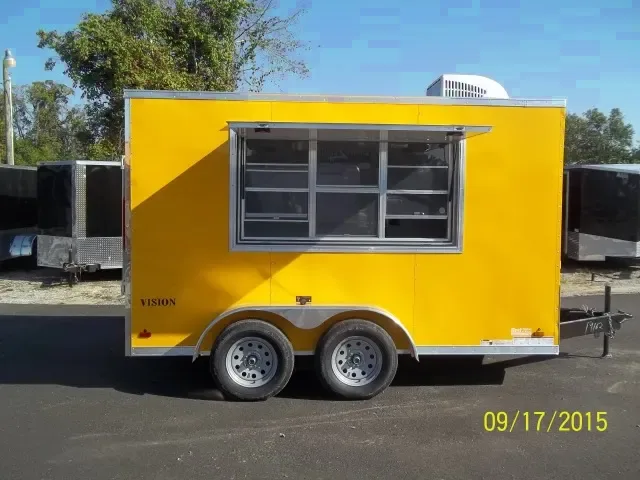 2025 7x12 Concession Trailer w/ AC & Glass - Make an Offer in Byron, GA