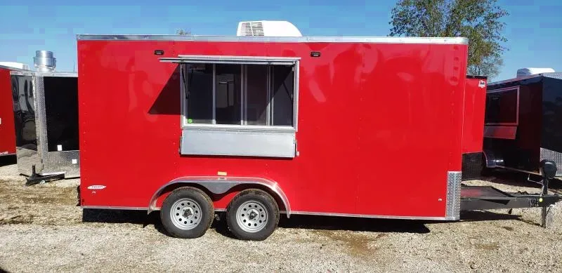 2025 Freedom 7x14 Enclosed Concession Trailer