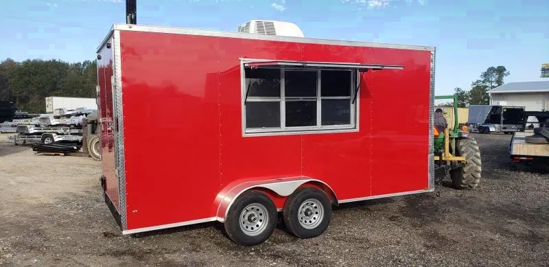 2025 Diamond Cargo 7x14 Concession Trailer w/ Sinks & Power - Make Offer