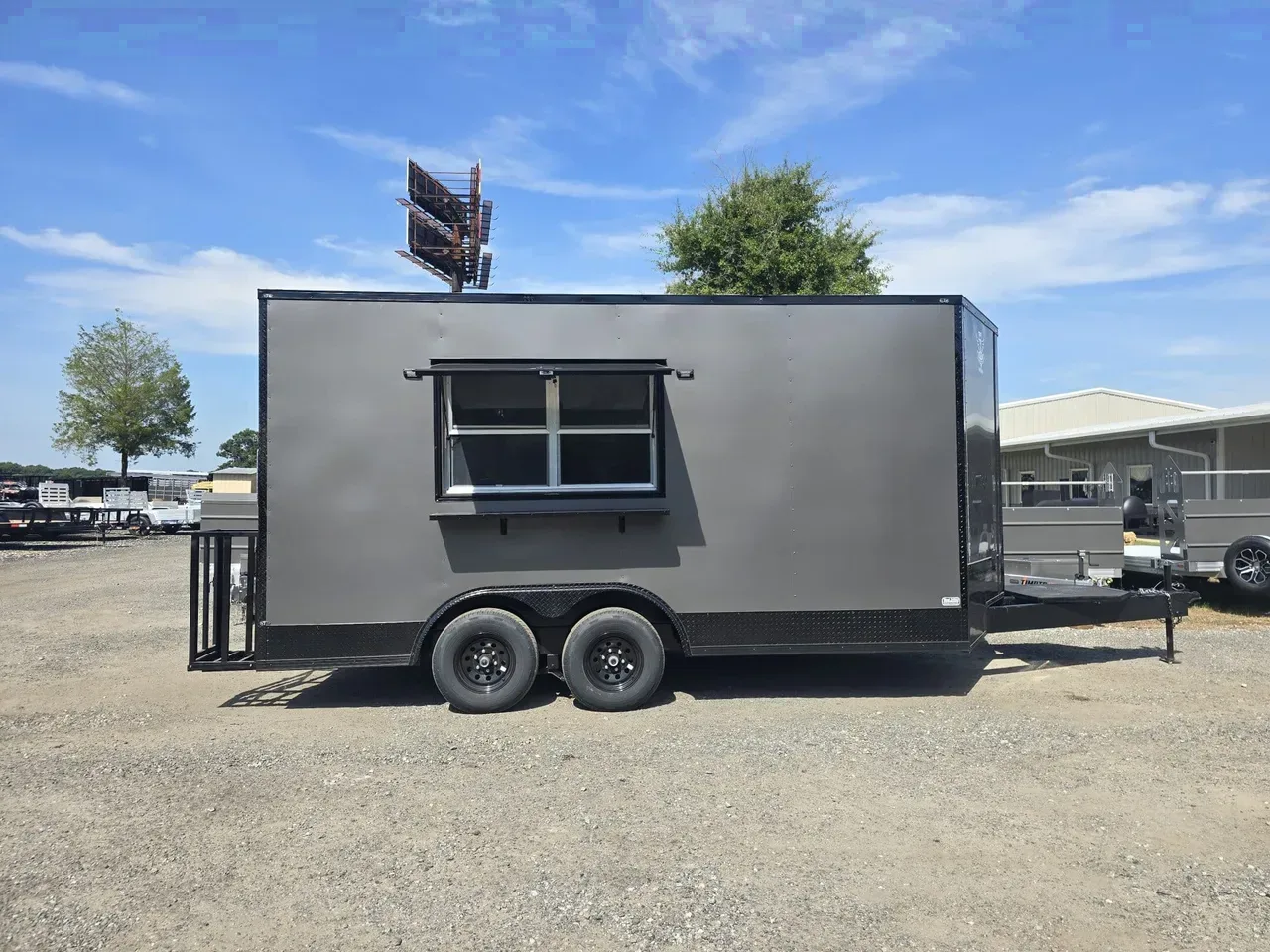 Concession/Vending 2027 8.5X16 Empire Cargo Trailer 8.5X16 Enclosed Concession Trailer -ECCN8516-018101 8.5 ft. x16 ft.