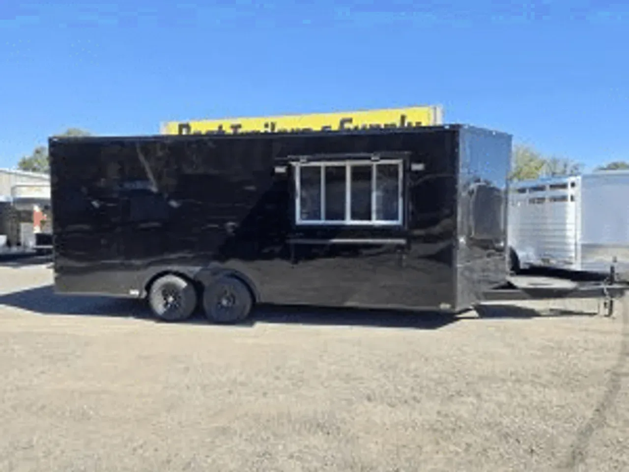 Concession/Vending 2026 8.5X20 Empire Cargo Trailer 8.5×20 Tandem Axle 10K Concession Trailer With Finished Interior and Sinks -eccn8520-016865 8.5 ft. x20 ft.
