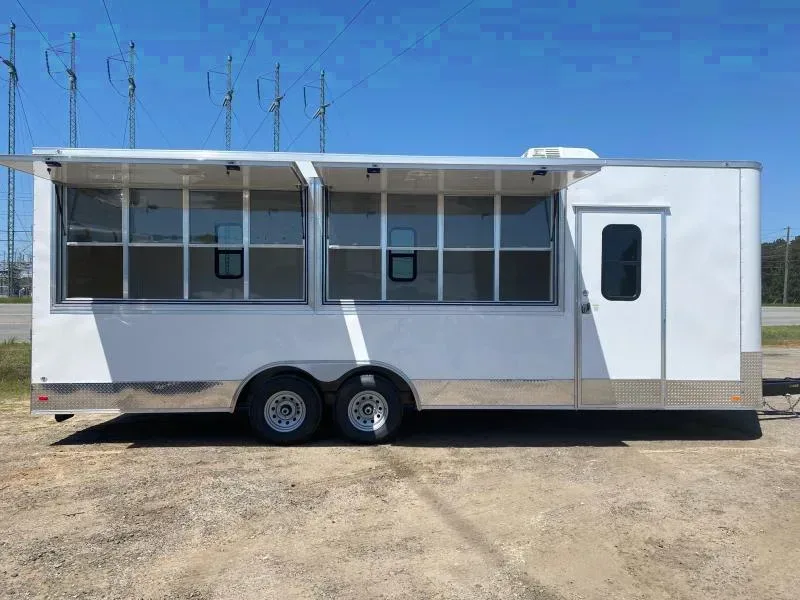 concession Trailers 8.5X24 8' Interior Electric pkg A/C VendingTrailer