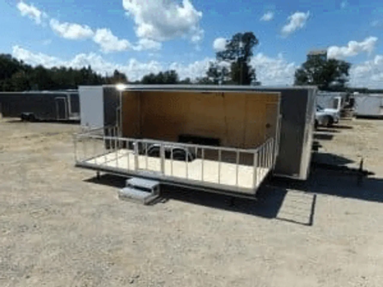 Concession/Vending 2026 8.5X24 Freedom Trailers 8X24 stage event vending concert trailer -STAGE8524-087652 8.5 ft. x24 ft.