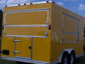 2025 Yellow Concession Trailer 8x16 - Byron, GA