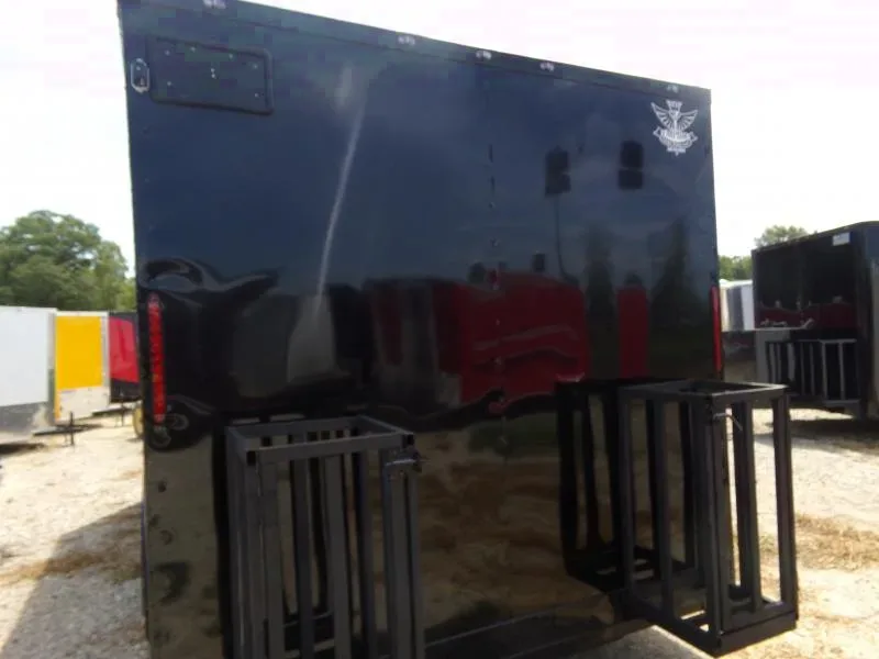 2025 Empire Cargo 8x18 Blackout Concession Trailer w/ Sink Package - Make Offer