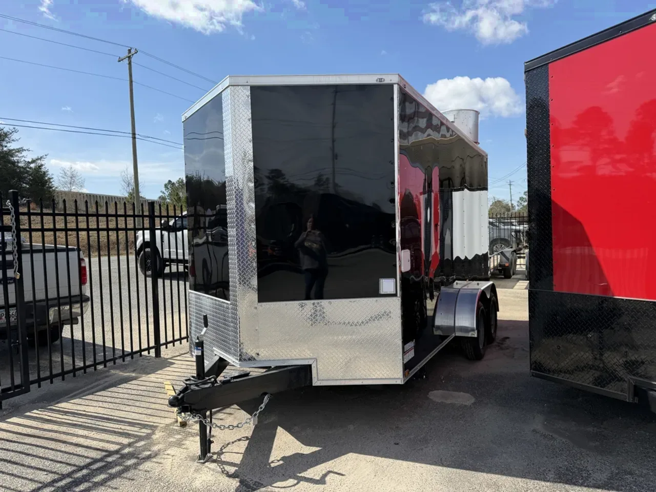 2026 Quality Cargo 7 X 14 TA Concession Trailer