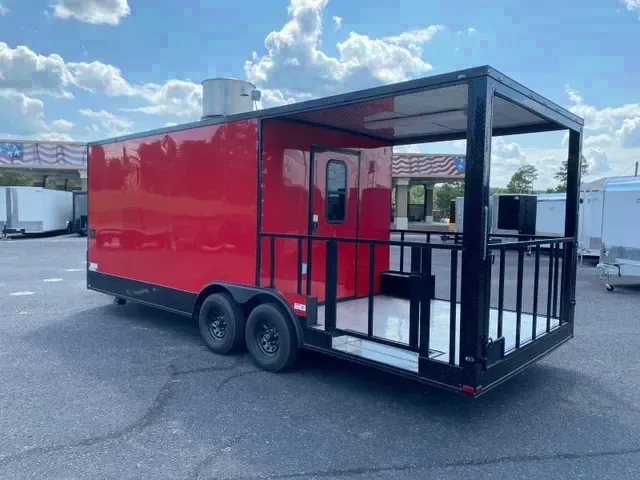 2025 Quality Cargo 8.5x22 Red Concession Trailer - Douglas, GA