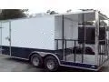 24ft Concession BBQ Pizza Trailer Finished Interior