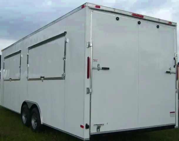 24ft TA Enclosed Concession Vending Trailer